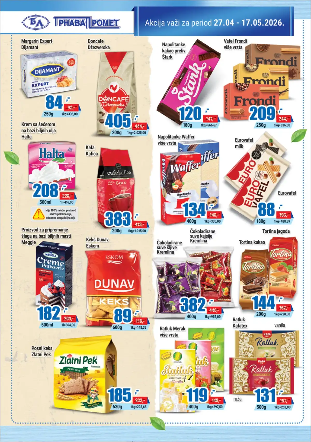 Trnava trgovina Akcija snizenja