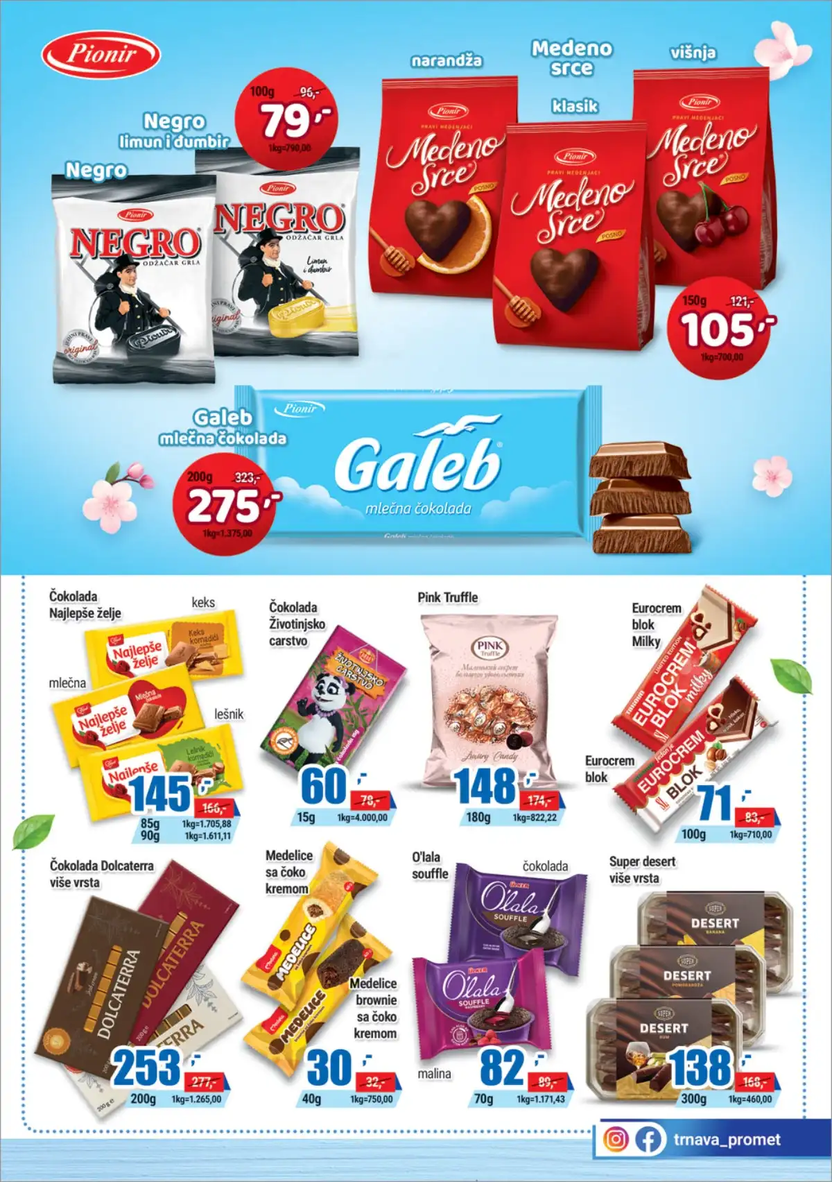 Trnava trgovina Akcija snizenja