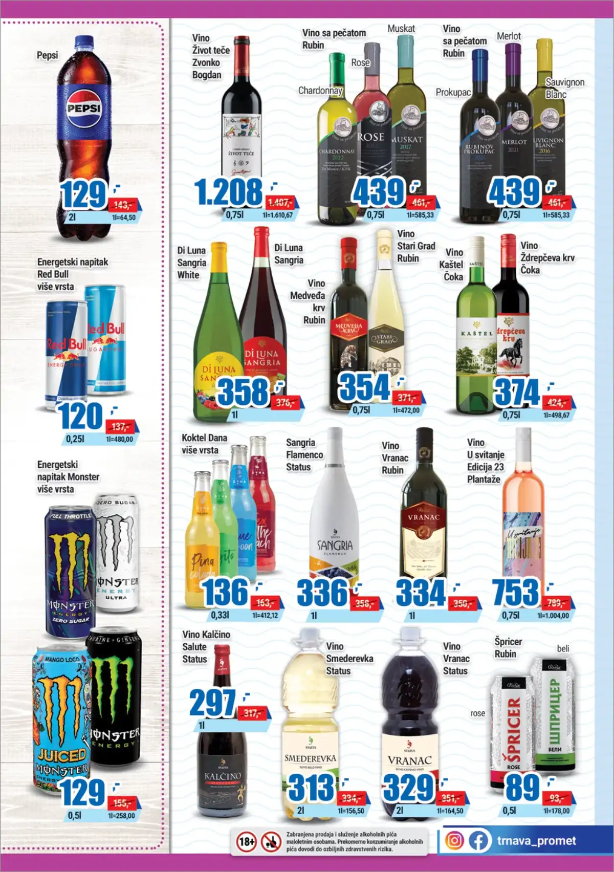 Trnava trgovina Akcija snizenja