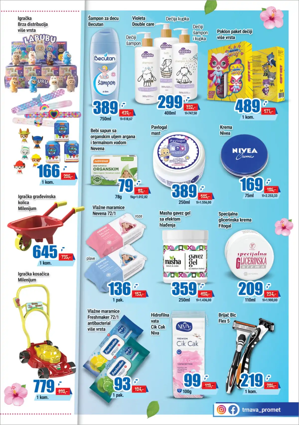 Trnava trgovina Akcija snizenja