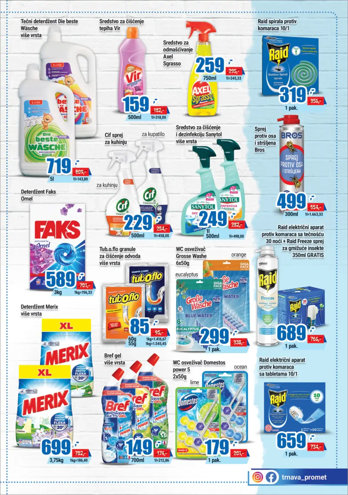 Trnava trgovina Akcija snizenja