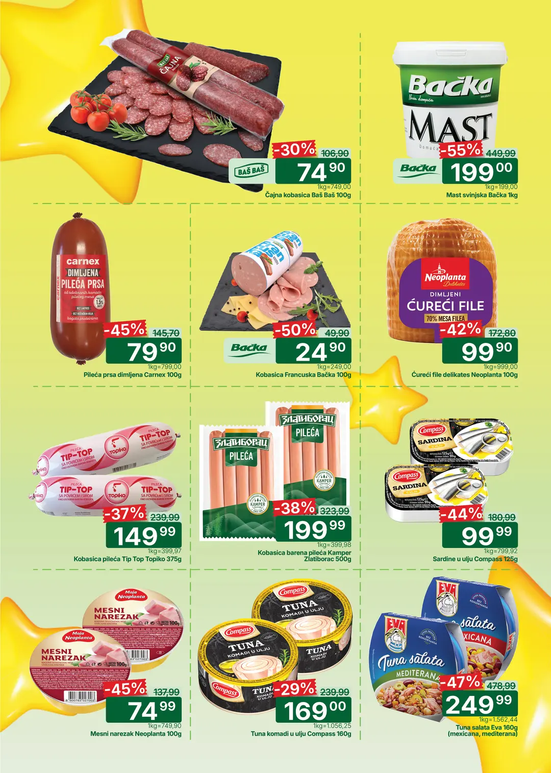 Univerexport katalog mesne prerađevine i delikates proizvodi sniženja do 55 odsto strana 2