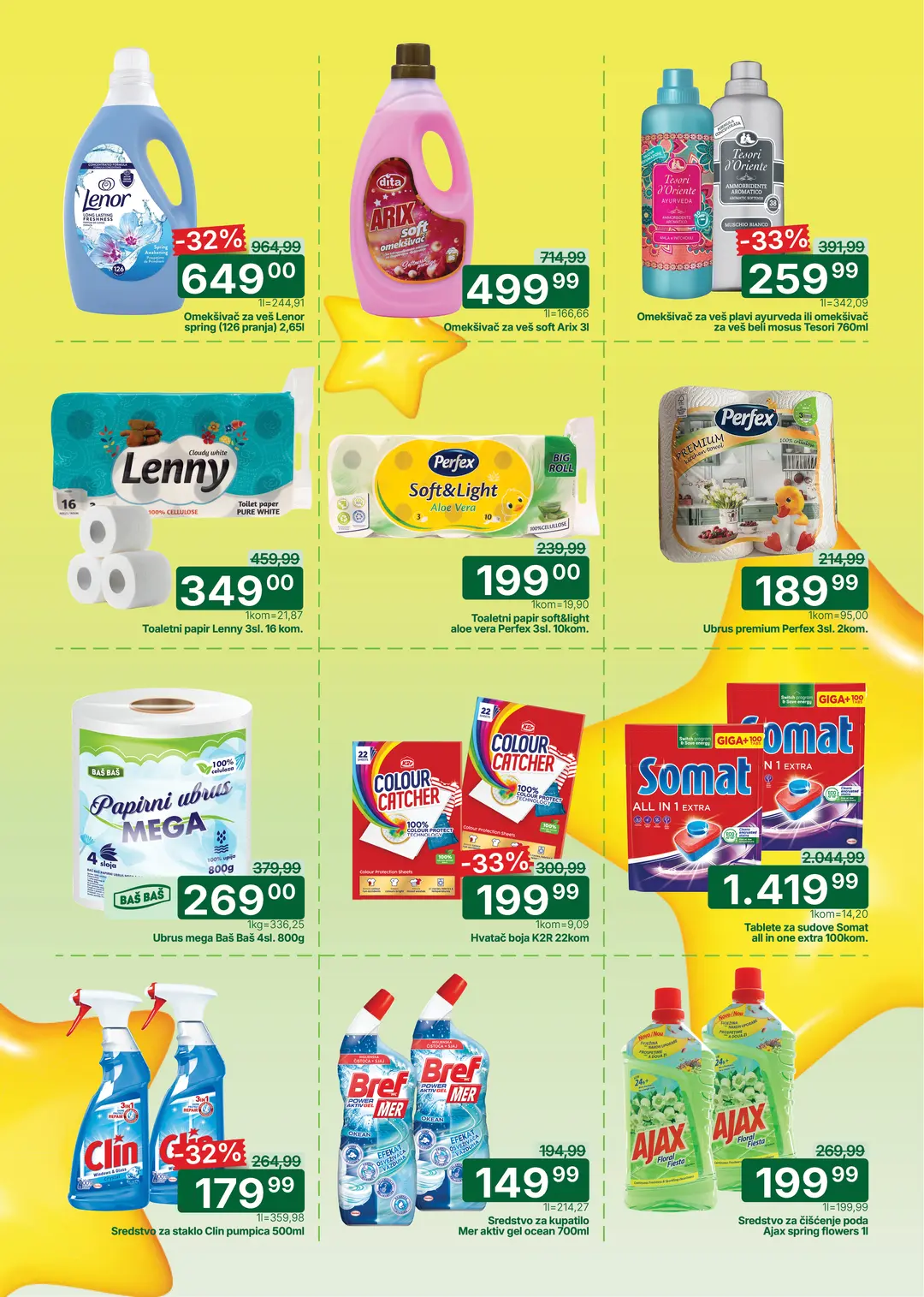 Univerexport katalog sredstva za čišćenje i papirna galanterija strana 13
