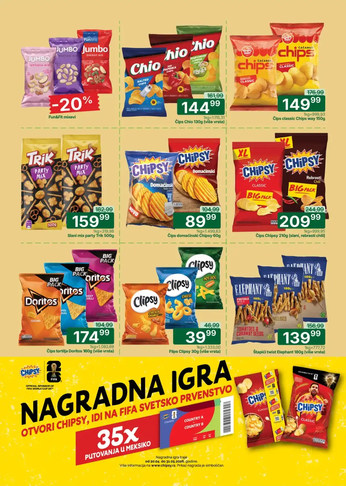 Univerexport akcija – novi katalog velikih sniženja do 26.04.2026