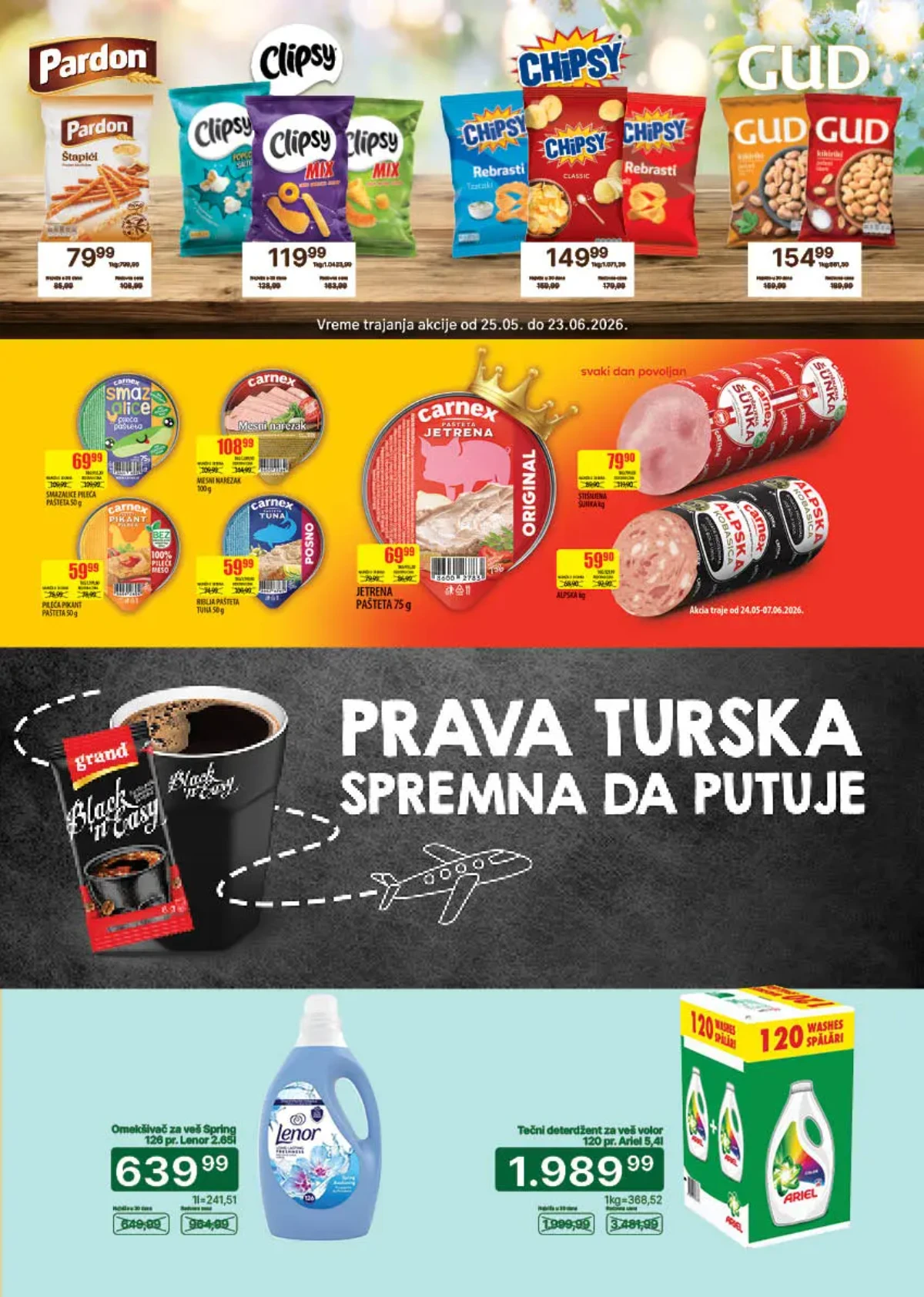 Univerexport katalog do 07.06.2026 – šamponi, gelovi i proizvodi za negu po sniženim cenama