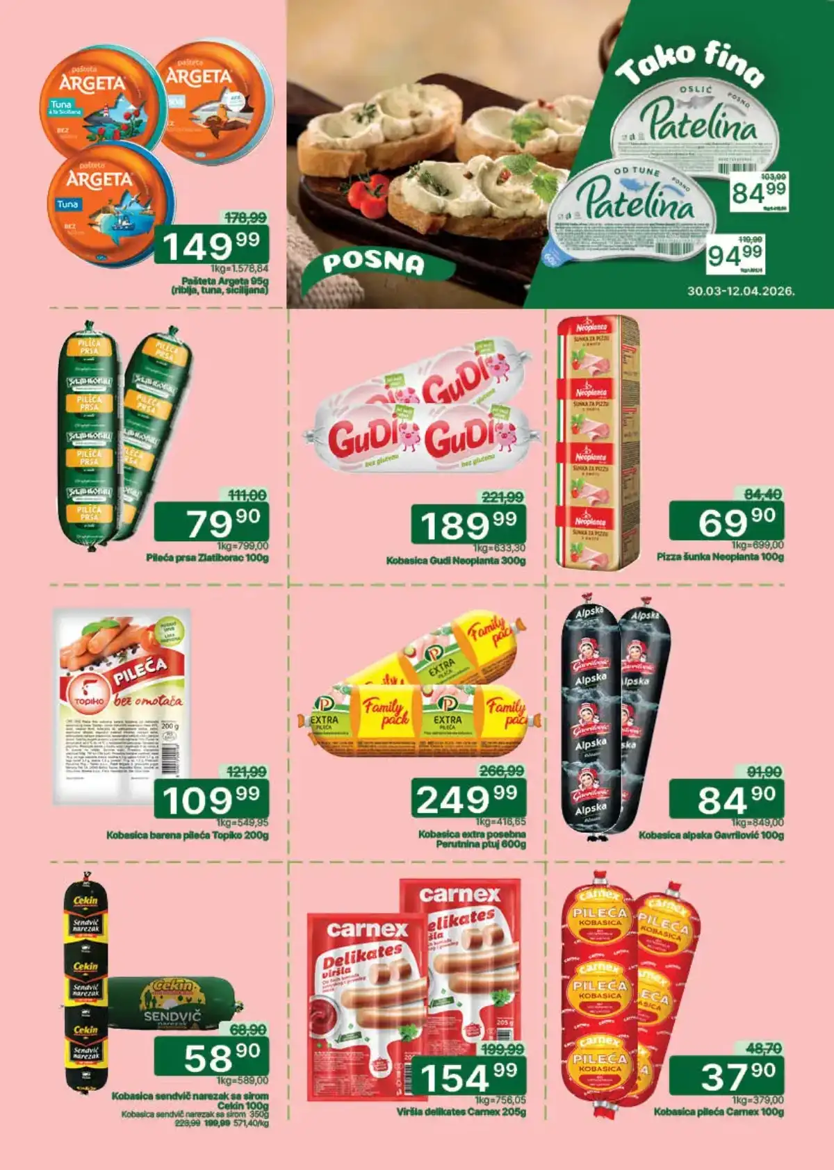 Univerexport akcija – novi katalog velikih sniženja do 12.04.2026