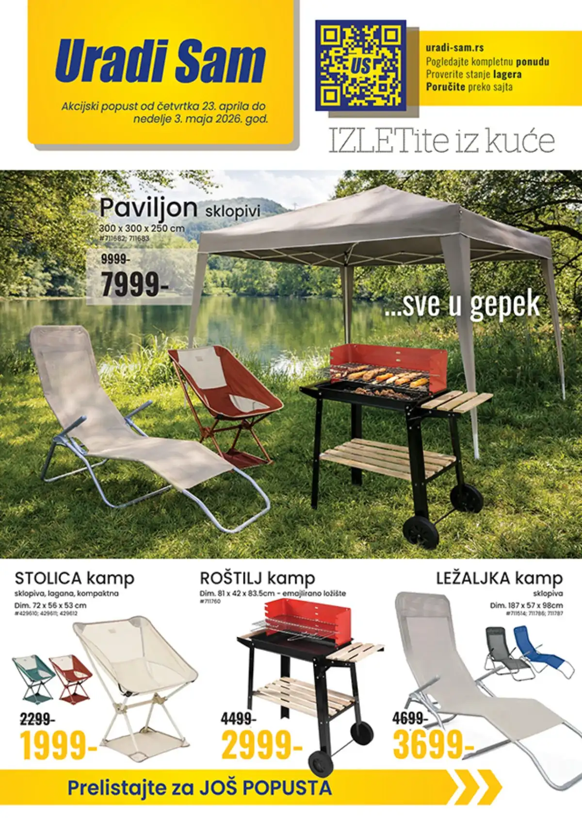 Uradi Sam katalog sniženja alat i oprema za dom april / maj  2026 – strana 1