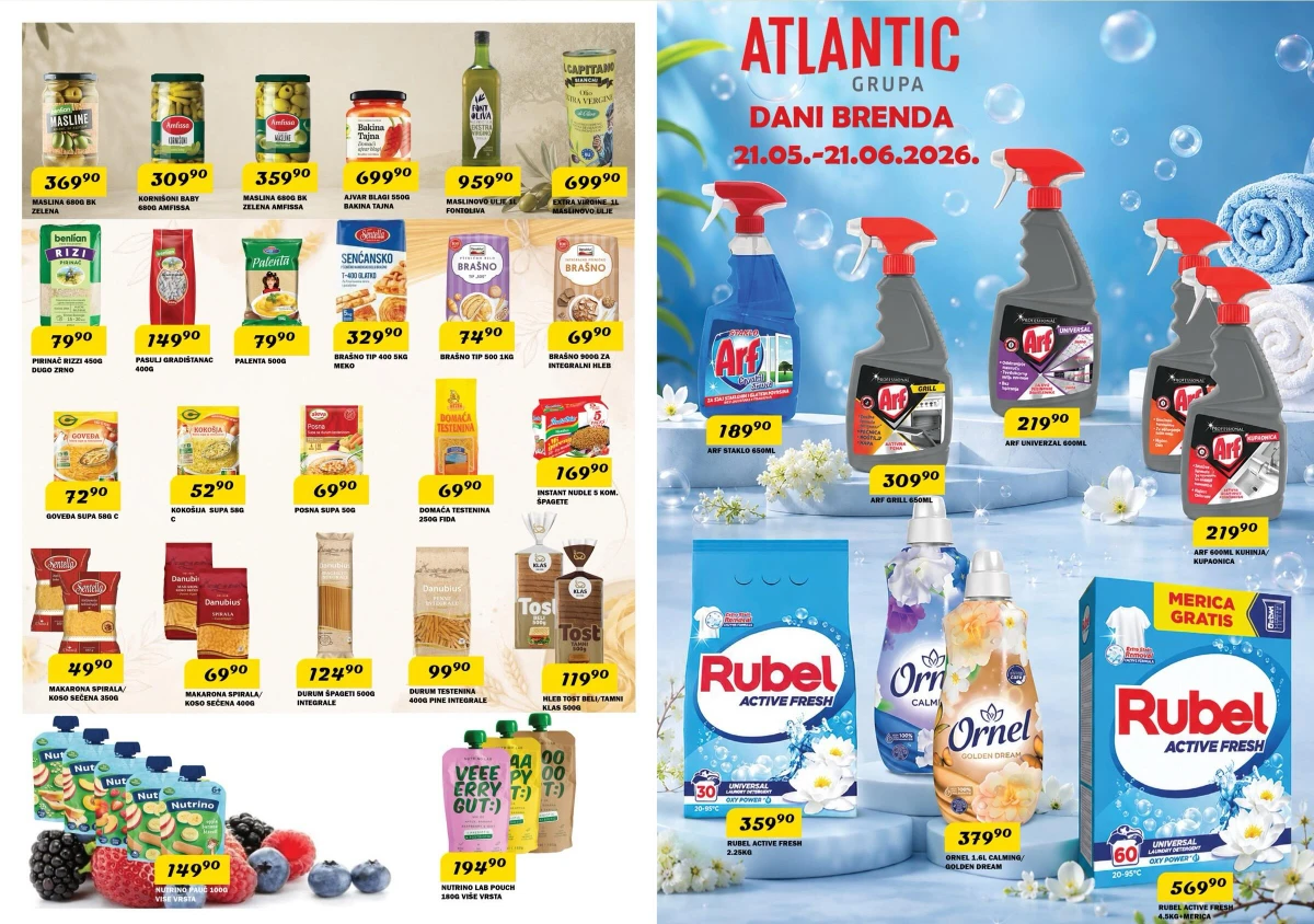 DIMA akcijski katalog do 16.06.2026 – maslinovo ulje, brašno, testenina i prehrambeni proizvodi