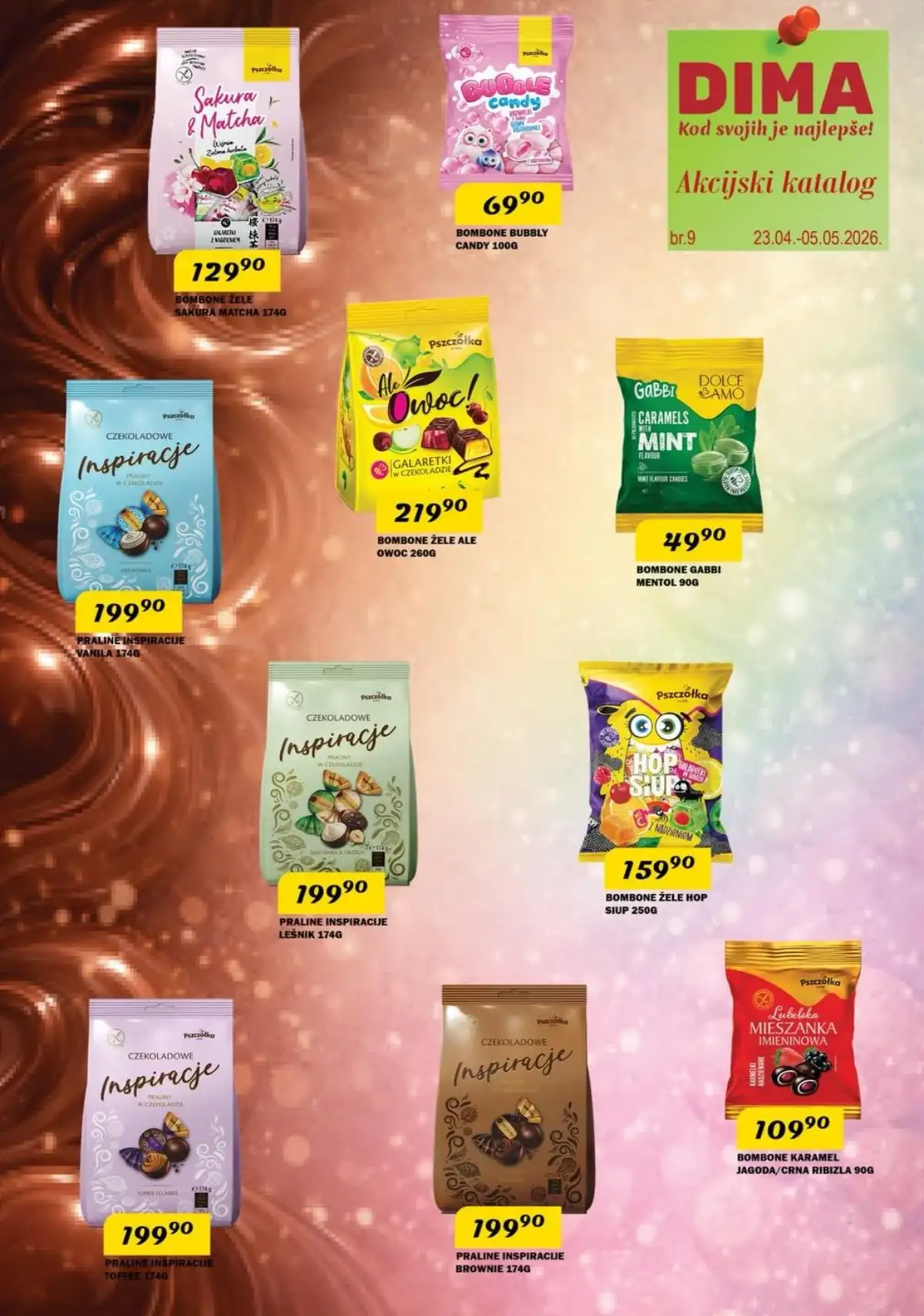 DTL Dima akcija katalog Srbija sniženja do 05. maja 2026 prva strana