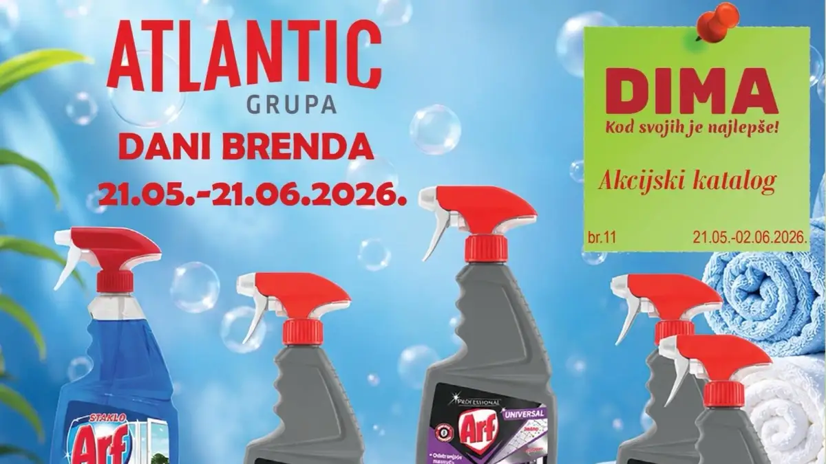 DIMA katalog akcija do 21.06.2026 – Arf, Rubel i Ornel proizvodi na popustu