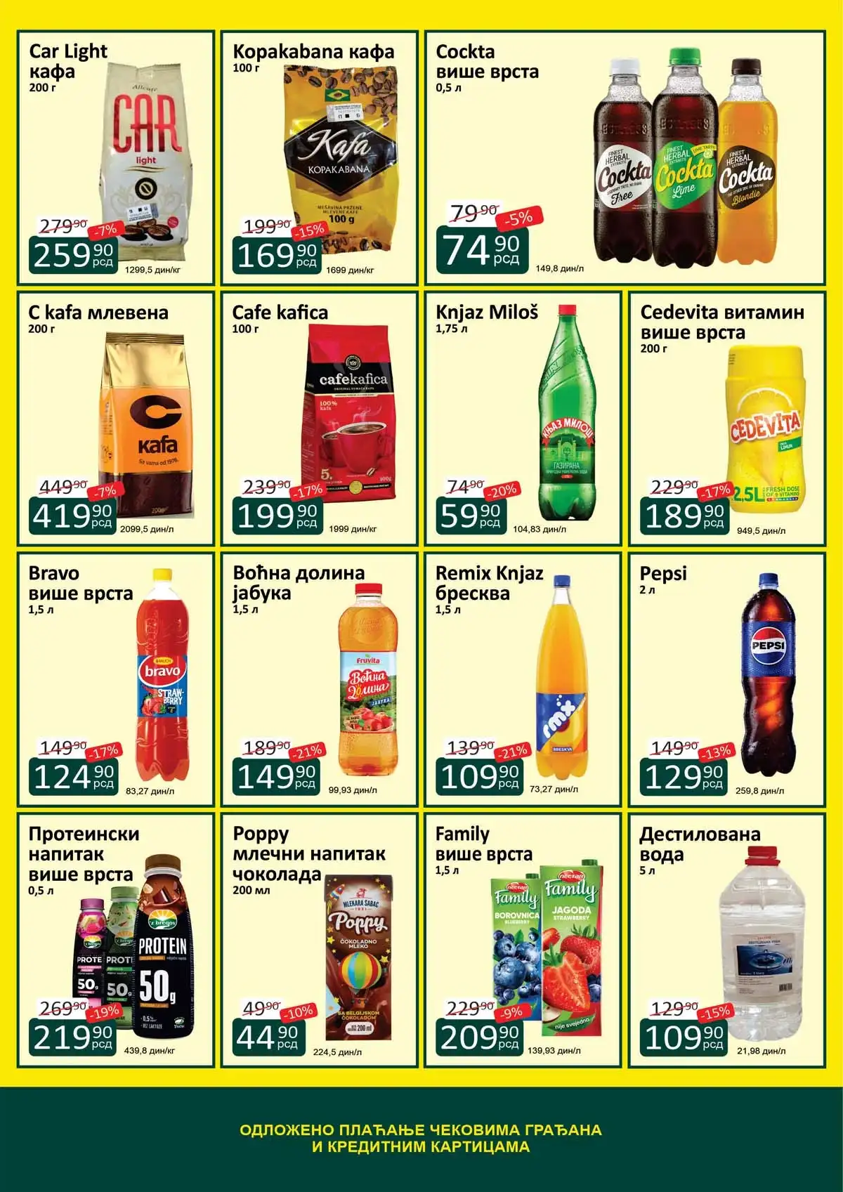 Snizenja Zinasa marketi popusti i niske cene Katalog ŽINASA sniženja