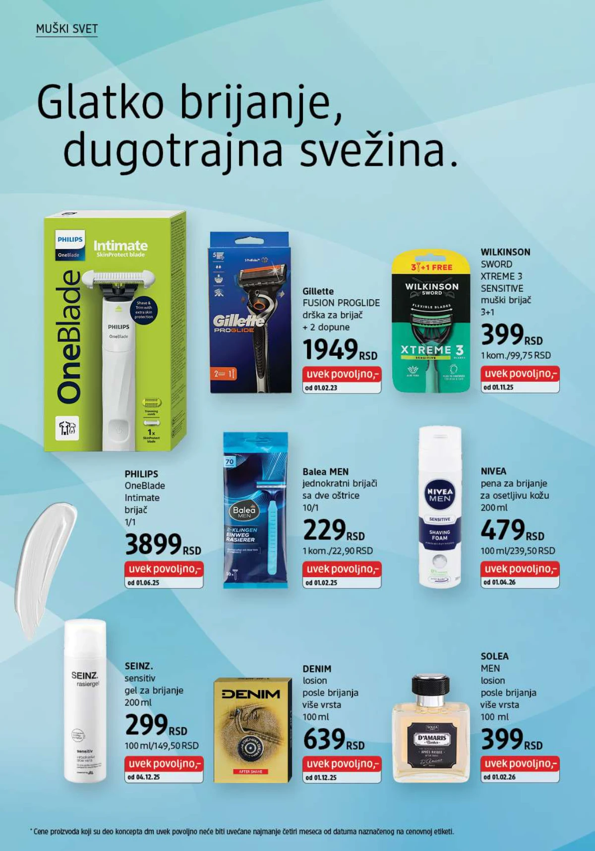 dm katalog akcija Srbija popusti na kozmetiku i negu do 31. maja 2026. – strana 20