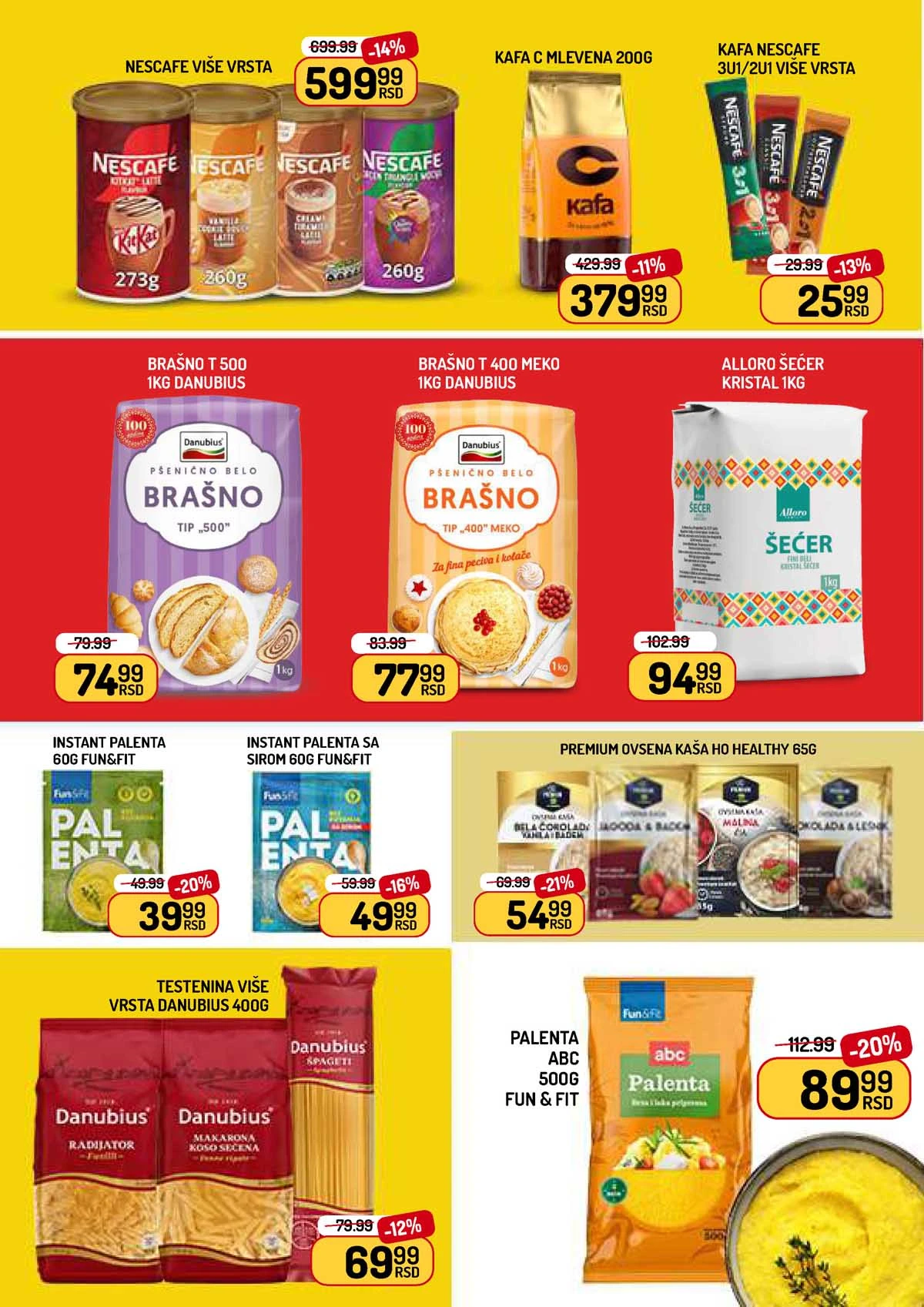 Aman nedeljna akcija katalog strana 8 – proizvodi za svakodnevnu kupovinu do 26.03.2026