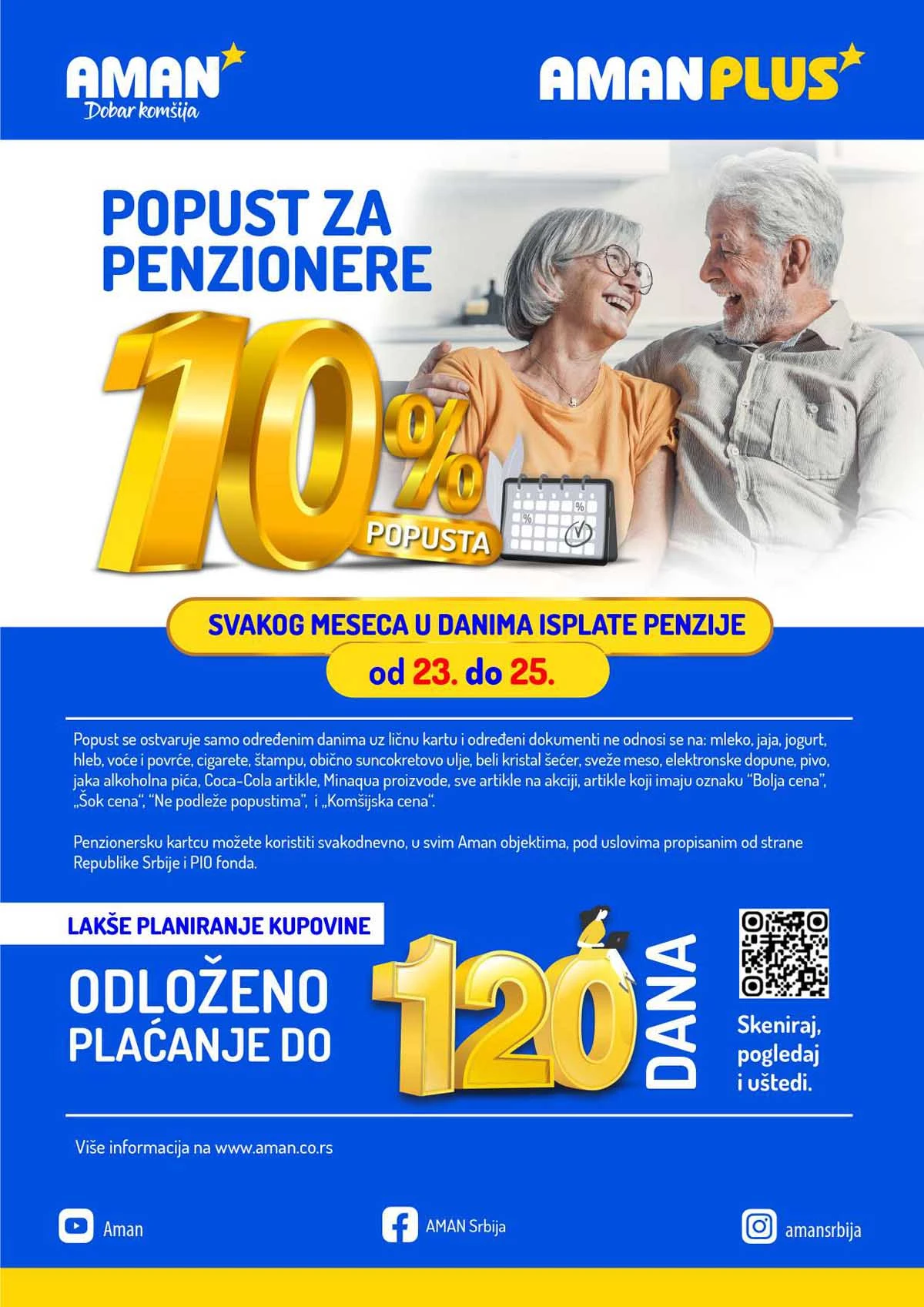 Aman nedeljna akcija katalog strana 16 – završna ponuda kataloga do 26.03.2026