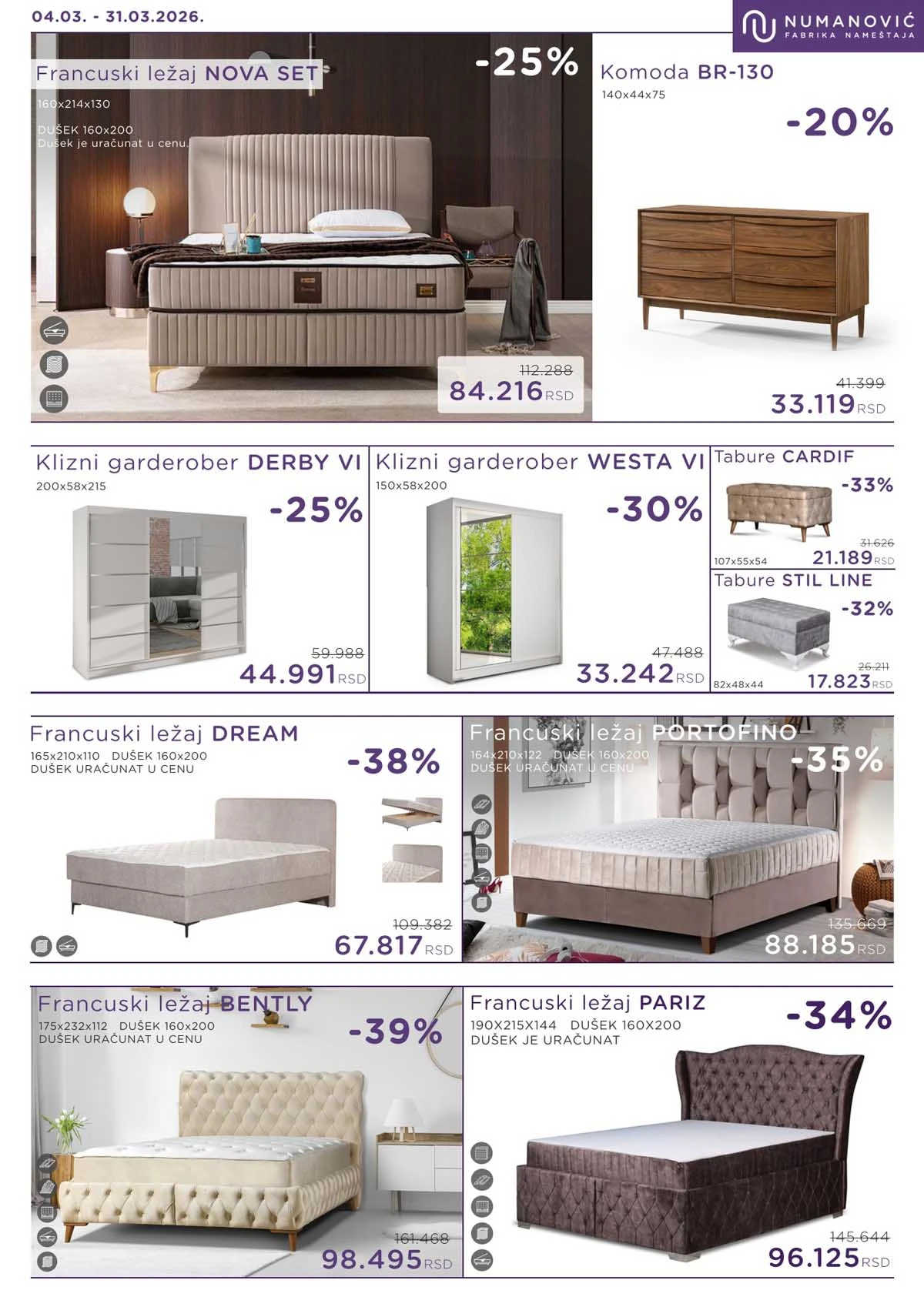 Numanović akcija nameštaja katalog ponuda – strana 7