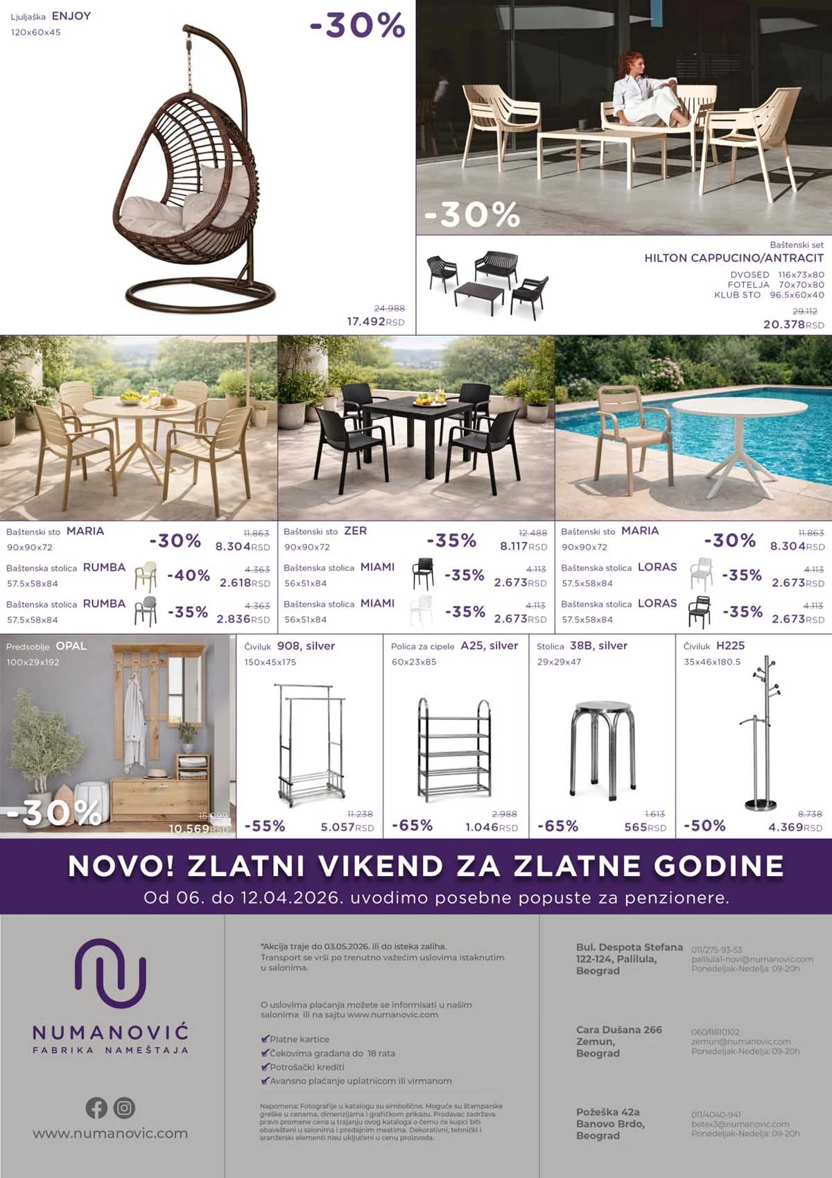 Numanović akcija nameštaja katalog sniženja – strana 9