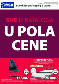 Jysk ponuda - JYSK Katalog - SVE IZ KATALOGA U POLA CENE - Akcija sniženja do 24.08.2022